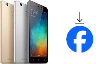 Cómo instalar Facebook en un Xiaomi Redmi 3s Prime