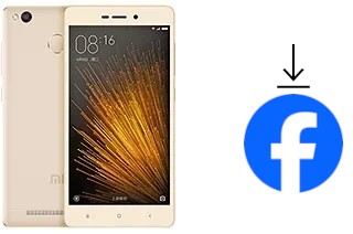 Cómo instalar Facebook en un Xiaomi Redmi 3x