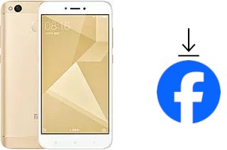 Cómo instalar Facebook en un Xiaomi Redmi 4 (4X)
