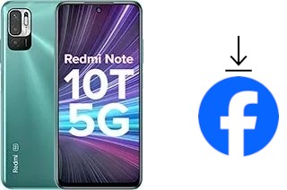 Cómo instalar Facebook en un Xiaomi Redmi Note 10T 5G