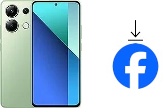 Cómo instalar Facebook en un Xiaomi Redmi Note 13 4G