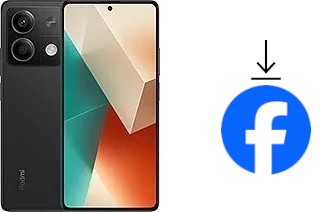 Cómo instalar Facebook en un Xiaomi Redmi Note 13