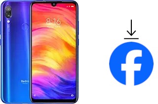 Cómo instalar Facebook en un Xiaomi Redmi Note 7 Pro