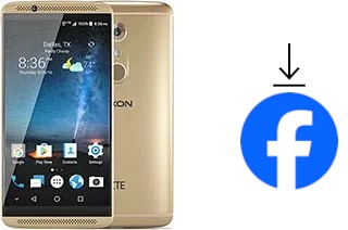 Cómo instalar Facebook en un ZTE Axon 7