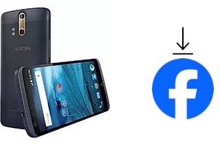 Cómo instalar Facebook en un ZTE Axon Pro
