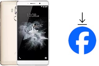 Cómo instalar Facebook en un ZTE Axon 7 Max
