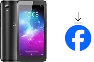 Cómo instalar Facebook en un ZTE Blade A3 (2019)