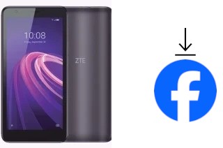 Cómo instalar Facebook en un ZTE Blade A3 Lite