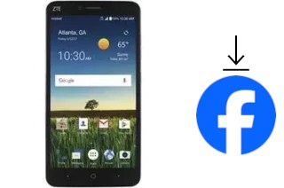Cómo instalar Facebook en un ZTE Blade X2 Max