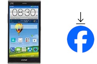 Cómo instalar Facebook en un ZTE Grand X Max+