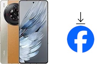 Cómo instalar Facebook en un ZTE nubia Z50S Pro
