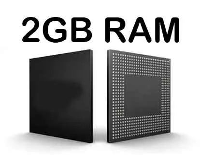 2 GB de memoria RAM