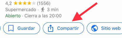 Compartir ubicación en Maps