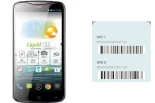 Cómo ver el código IMEI en Liquid S2