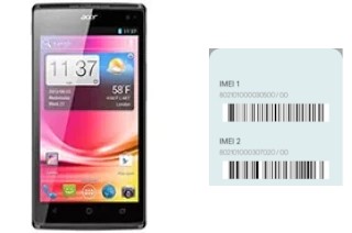 Cómo ver el código IMEI en Liquid Z500
