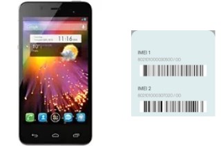 Cómo ver el código IMEI en One Touch Star