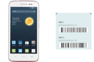Cómo ver el código IMEI en Pop 2 (4.5)