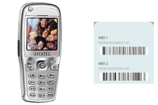 Cómo ver el código IMEI en OT 735