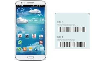Cómo ver el código IMEI en SP583 HD