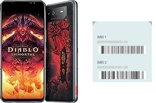 Cómo ver el código IMEI en ROG Phone 6 Diablo Immortal Edition