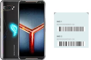 Cómo ver el código IMEI en ROG Phone II ZS660KL