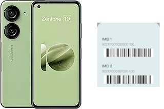 Cómo ver el código IMEI en Zenfone 10