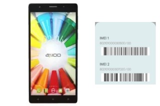 Cómo ver el código IMEI en Axioo M5C