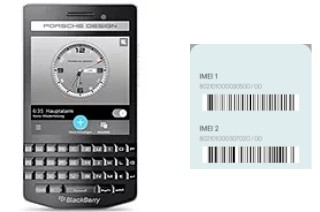 Cómo ver el código IMEI en Porsche Design P'9983