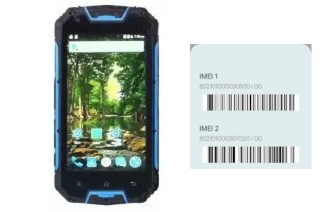 Cómo ver el código IMEI en Brandcode B6S