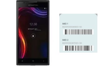 Cómo ver el código IMEI en BPhone 551QC