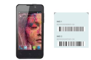 Cómo ver el código IMEI en Luxury 4