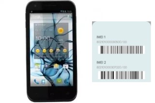 Cómo ver el código IMEI en Via A3316