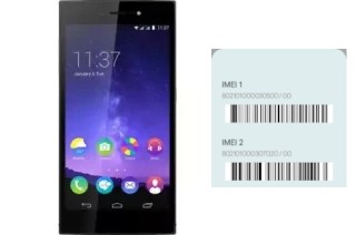 Cómo ver el código IMEI en Via V9
