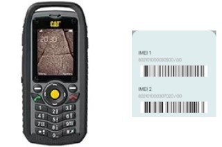 Cómo ver el código IMEI en Cat B25