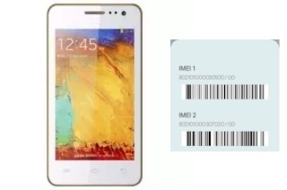 Cómo ver el código IMEI en CITYCALL I980 Plus