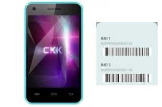 Cómo ver el código IMEI en CKK mobile S7