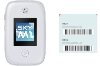 Cómo ver el código IMEI en Sky M1