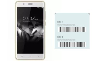 Cómo ver el código IMEI en X418 Zest