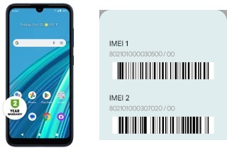 Cómo ver el código IMEI en Debut S2