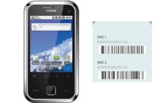 Cómo ver el código IMEI en Cross A6T