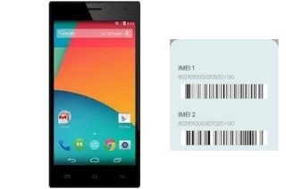 Cómo ver el código IMEI en Cube1 K55