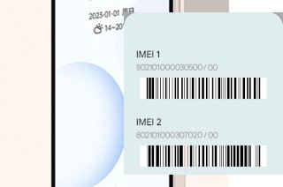 Cómo ver el código IMEI en Qin3 Pro