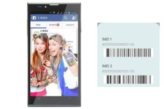 Cómo ver el código IMEI en Rainbow V47
