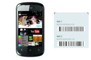 Cómo ver el código IMEI en E-tel I3