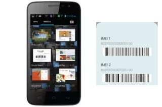 Cómo ver el código IMEI en E-tel i8