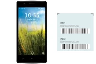 Cómo ver el código IMEI en E-tel I9