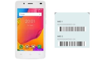 Cómo ver el código IMEI en Prime B400