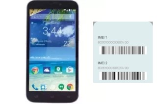Cómo ver el código IMEI en B Connect 551
