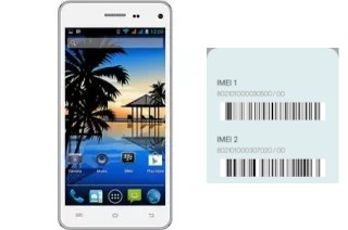 Cómo ver el código IMEI en Evercoss A7R