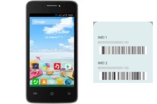 Cómo ver el código IMEI en Evercoss P4